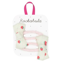 Rockahula Kids spinki do włosów dla dziewczynki 2 szt. Strawberry Twisty Bow