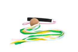 BS Toys, korkowy POI z tasiemkami - piłka do żonglerki