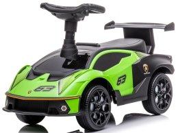 Jeździk chodzik dla dzieci na roczek Lamborghini Essenza SCV12 zielony
