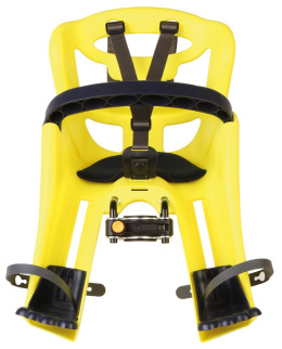 BELLELLI Tatoo Plus na przód włoski fotelik rowerowy - Yellow HI-VIZ