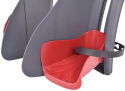 BELLELLI B-One Clamp fotelik rowerowy mocowany na bagażnik - Dark Grey