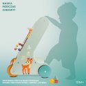 Pchacz jeździk dla dziecka drewniany chodzik interaktywny GIGANT XXL 48 cm