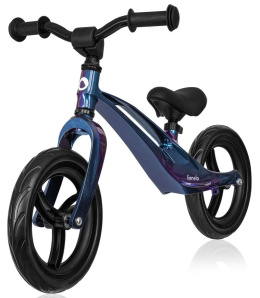 BART Lionelo rowerek biegowy 2 lata+ 12 cali do 30kg magnezowa rama - Blue Violet