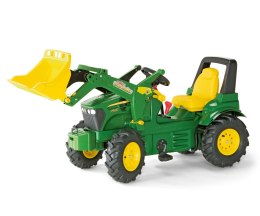 Rolly Toys 710126 Traktor Rolly Farmtrac John Deere z łyżką i pompowanymi kołami