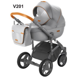 MASSIMO DELUXE 2W1 ADAMEX wózek dziecięcy - Polski Produkt - V201