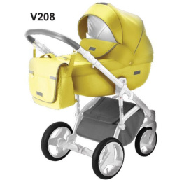 MASSIMO DELUXE 3W1 ADAMEX wózek dziecięcy z fotelikiem Kite 0-13kg - Polski Produkt - V208