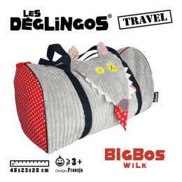 Les Deglingos Torba Podróżna Wilk BigBos