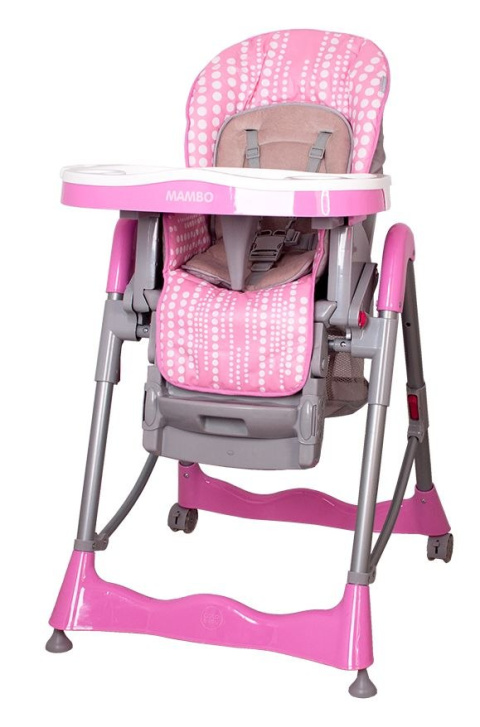 MAMBO Coto Baby krzesełko do karmienia - pink