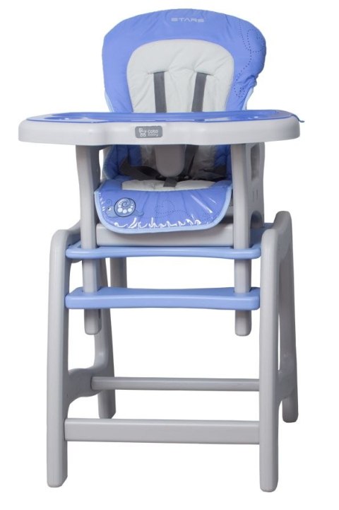 STARS Coto Baby 2w1 stolik / krzesełko do karmienia - blue