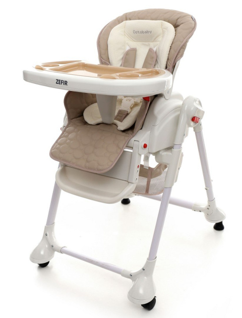 ZEFIR Coto Baby krzesełko do karmienia - beige