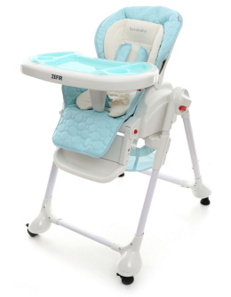 ZEFIR Coto Baby krzesełko do karmienia - blue
