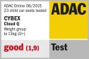 CLOUD Q PLUS Cybex 0-13kg fotelik samochodowy 5* ADAC Gr. 0+, 0-13 kg, do ok. 18 miesięcy - PLUS manhattan grey