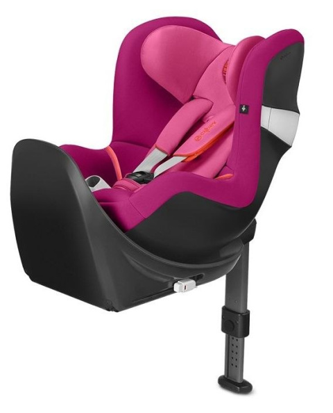 SIRONA M2 I-SIZE Cybex fotelik tyłem od urodzenia do ok. 4 lat 105cm - 4*ADAC passion pink