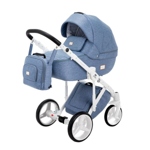 LUCIANO 3W1 ADAMEX wózek dziecięcy + fotelik Kite 0-13kg - Polski Produkt Q-4