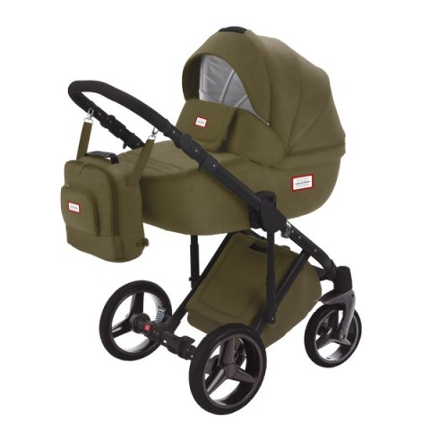 LUCIANO DELUXE 3W1 ADAMEX wózek dziecięcy + fotelik Kite 0-13kg - Polski Produkt q-106