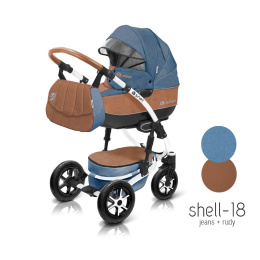 BabyActive SHELL-EKO 2w1 wózek głęboko-spacerowy