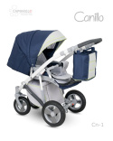 CANILLO CAMARELO 2W1 wózek wielofunkcyjny - Polski Produkt kolor Cn-1