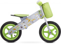 Drewniany rowerek biegowy ZAP Toyz do 30kg przedział 3-6 lat grey króliczek