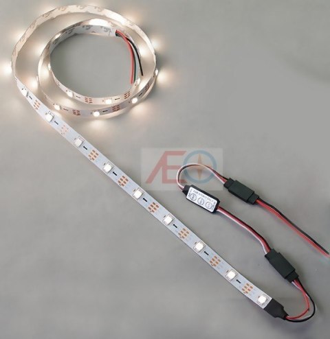 Zestaw oświetlenia LED - Listwa RGB 1m + Kontroler 5V