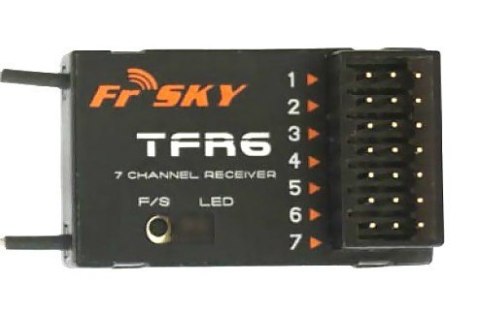 FrSky odbiornik TFR6 7CH FASST 2.4GHz