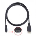 Kabel HDMI - Micro HDMI 1m do Goggli VR DJI