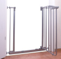 SafeHouse Caretero Metalowa barierka bramka rozporowa od 77 do 83 cm