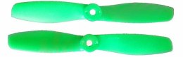 GEMFAN: Śmigła Gemfan Glass Fiber Nylon Bullnose 6x4.6 zielony (2xCW+2xCCW)