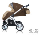 Sport XQ BabyActive Wózek spacerowy idealny na drogi i bezdroża! XQ-05 - biały stelaż