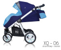 Sport XQ BabyActive Wózek spacerowy idealny na drogi i bezdroża! XQ-06 - biały stelaż