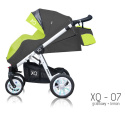 Sport XQ BabyActive Wózek spacerowy idealny na drogi i bezdroża! XQ-07 - biały stelaż