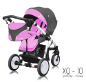 Sport XQ BabyActive Wózek spacerowy idealny na drogi i bezdroża! XQ-10 - biały stelaż