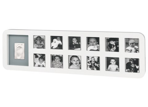 Baby Art Pierwszy Roczek First Year Print Frame 71cm x 20,5cm White & Grey kod. 34120085