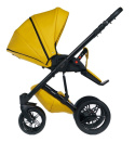 MAX 500 3w1 Dada Prams wózek dziecięcy z fotelikiem Kite 0-13kg - Sunflower