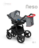NESO Camarelo 3w1 wózek wielofunkcyjny z fotelikiem KITE 0-13kg Polski Produkt - NE-1