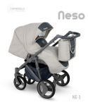 NESO Camarelo 3w1 wózek wielofunkcyjny z fotelikiem KITE 0-13kg Polski Produkt - NE-3