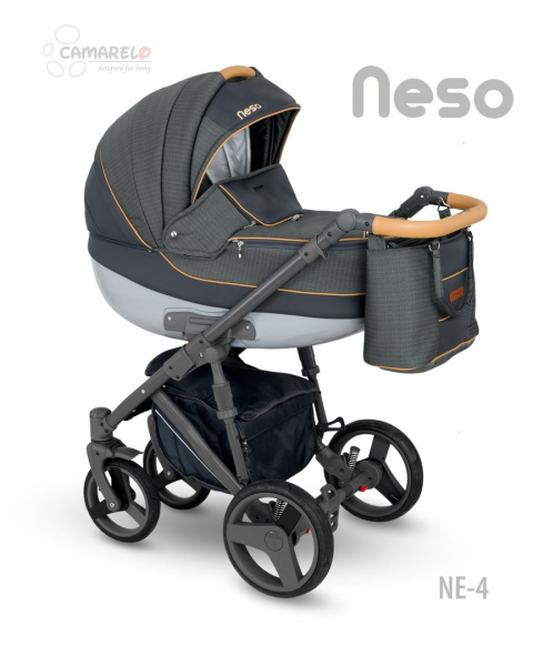 NESO Camarelo 3w1 wózek wielofunkcyjny z fotelikiem KITE 0-13kg Polski Produkt - NE-4
