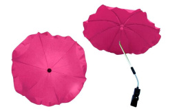 BOMIX Parasolki do wózków dziecięcych z uniwersalnym uchwytem 74 - ciemny róż