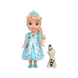 Lalka Elsa z Olafem interaktywna Snow glow Frozen Jakks Pacific 3+ 31058 Kraina Lodu
