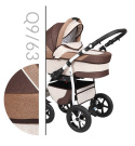 Q9 3w1 Baby Merc wózek dziecięcy z fotelikiem 0m+ kolor 63