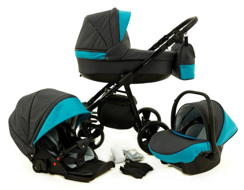 MAGNETICO SLIM 3w1 Paradise Baby - wózek wielofunkcyjny z fotelikiem KITE 0-13kg - Polski Produkt MG Slim 51