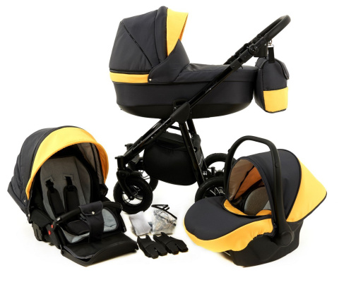 MAGNETICO SLIM 3w1 Paradise Baby - wózek wielofunkcyjny z fotelikiem KITE 0-13kg - Polski Produkt MG Slim 52