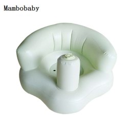 Krzesełko dla niemowląt fotelik nadmuchiwany zielony