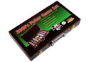 Zestaw Gra Poker Set w Walizce Black Jack 2784