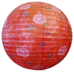 Duży pomarańczowy lampion