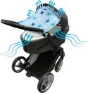 Osłonka do wózka i fotelika Dooky Design - Baby Blue/Blue Stars