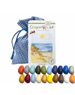 Kredki Crayon Rocks SEASIDE bag - 20 kredek