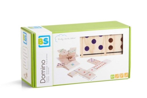 BS Toys, Domino drewniane 'Kolorowe'