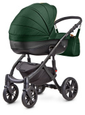 FRONTERA 2w1 Camini wózek dziecięcy Polski Produkt - kolor Dark Green