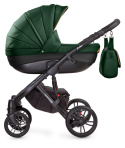 FRONTERA 2w1 Camini wózek dziecięcy Polski Produkt - kolor Dark Green