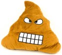 Poduszka Dekoracyjna Emotki Emoji - poop złość
